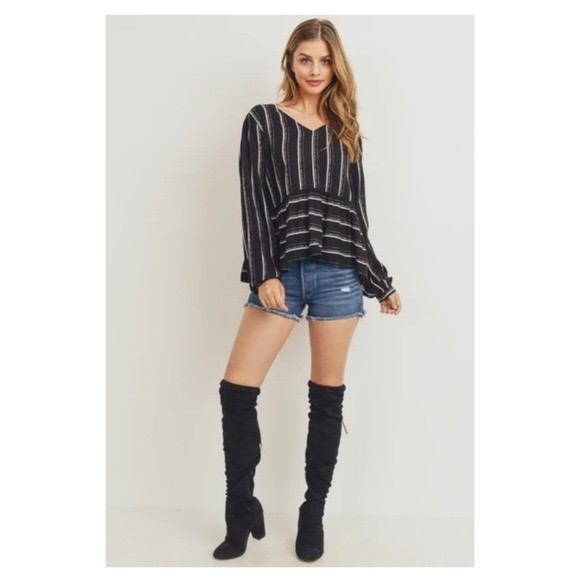 Paper Crane Oversize Peplum Top Size XS - Picture 2 of 7